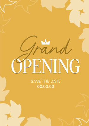 Crown Grand Opening Flyer Image Preview