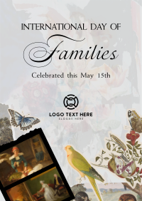 Renaissance Collage Day of Families Poster Image Preview