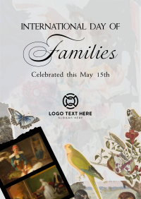 Renaissance Collage Day of Families Poster Preview