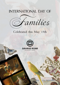 Renaissance Collage Day of Families Poster Image Preview