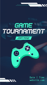 Game Tournament Facebook Story Design