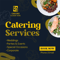 Catering for Occasions Instagram Post Design
