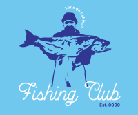 Catch & Release Fishing Club Facebook Post Design