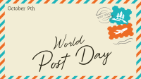 Post Day Envelope Facebook Event Cover Design