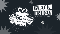 Black Friday Sale Facebook Event Cover Image Preview