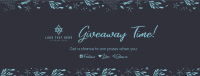 Dainty Floral Pattern Facebook cover Image Preview