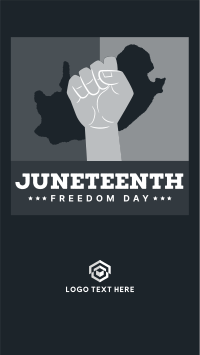 Juneteenth Freedom Celebration Facebook Story Design