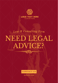 Law & Consulting Flyer Design