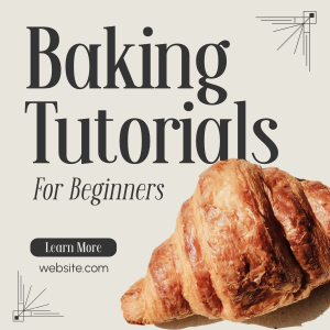 Learn Baking Now Instagram post Image Preview