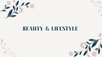 Blooming Flowers YouTube Banner Image Preview