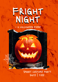 Spooky Party Poster Design