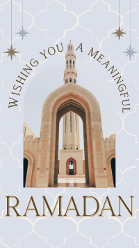 Greeting Ramadan Arch TikTok video Image Preview