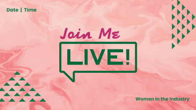 Live Callout Facebook event cover Image Preview