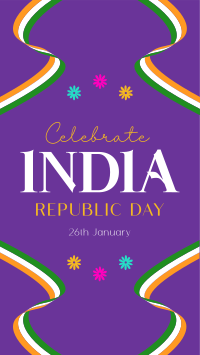Fancy India Republic Day Facebook Story Design