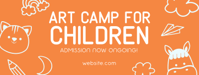 Art Camp for Kids Facebook cover Image Preview