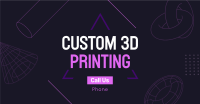 3d Printing Services Facebook Ad Design