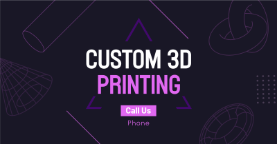 3d Printing Services Facebook ad Image Preview