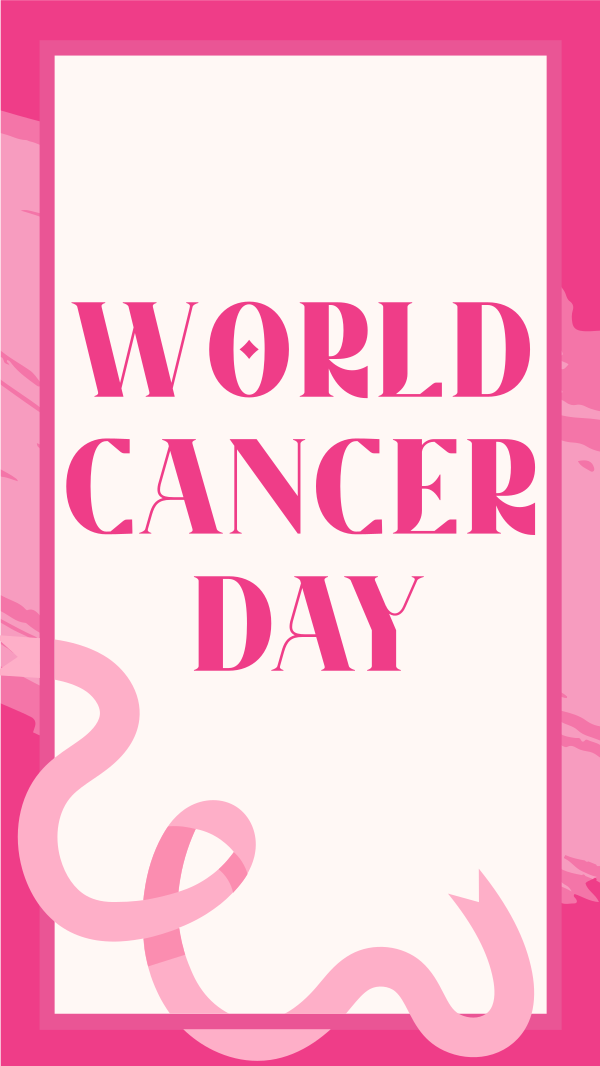 Minimalist Cancer Awareness Facebook Story Design Image Preview