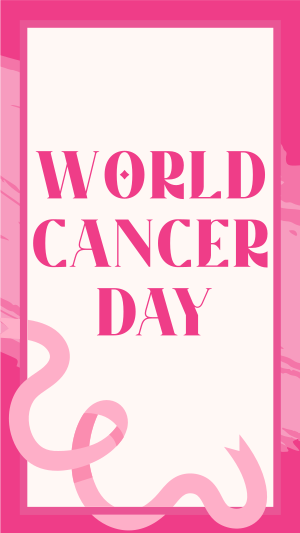 Minimalist Cancer Awareness Facebook story Image Preview