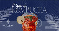 Organic Kombucha Facebook Ad Image Preview