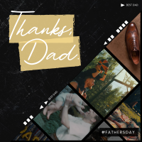 Film Father's Day Instagram post Image Preview