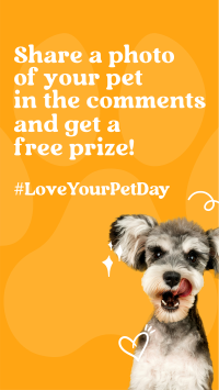 Cute Pet Lover Giveaway Facebook story Image Preview