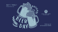 Beer Day Celebration Animation Image Preview