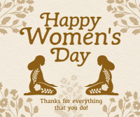 Rustic International Women's Day Facebook post Image Preview