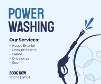 Power Wash Services Facebook post Image Preview