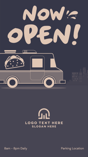 Taco Food Truck Facebook story Image Preview