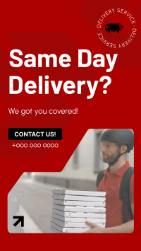 Professional Delivery Service TikTok Video Image Preview