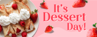 Berry Merry Strawberry Facebook cover Image Preview