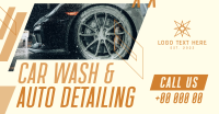 Car Wash Auto detailing Service Facebook Ad Image Preview