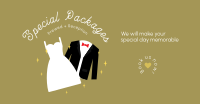 Tuxedo and Gown Facebook Ad Design