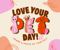Share Your Pet Love Facebook Post Design