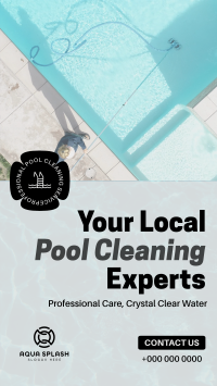 Local Pool Cleaners TikTok Video Image Preview