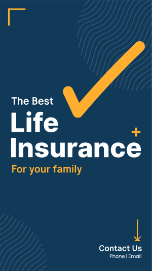 The Best Insurance Instagram story Image Preview