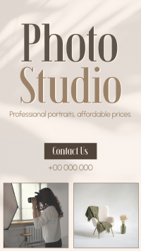 Elegant Photography Studio Instagram story Image Preview