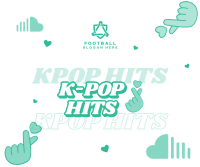 K-Pop Hits Facebook Post Design