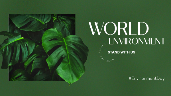 Environment Day Facebook Event Cover Design