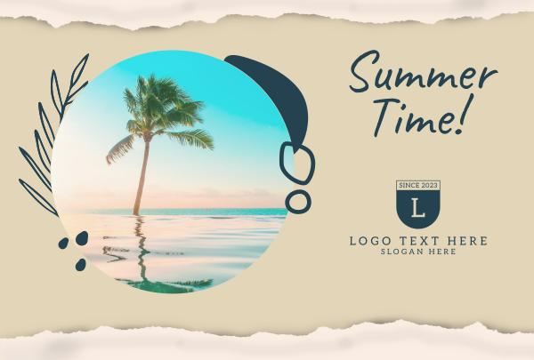 Summer Time! Pinterest Cover Design Image Preview