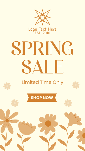Celebrate Spring Sale Facebook story Image Preview