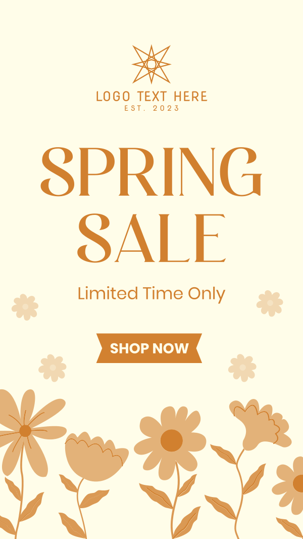 Celebrate Spring Sale Facebook Story Design Image Preview