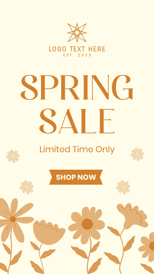 Celebrate Spring Sale Facebook story Image Preview