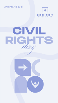 Civil Rights Day Instagram Story Design