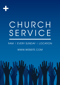 Church Worship Poster Image Preview