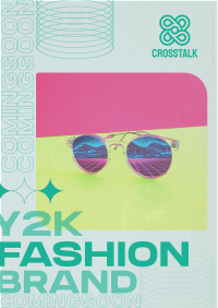 Y2K Fashion Brand Coming Soon Flyer Design