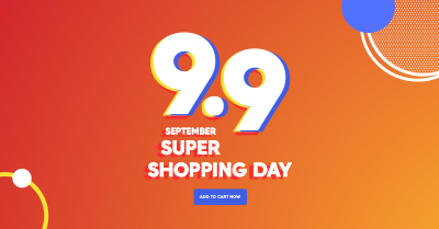 9.9 Super Sale Facebook ad Image Preview