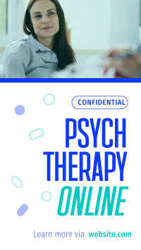 Psych Online Therapy YouTube short Image Preview