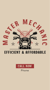 Motorcycle Mechanic YouTube short Image Preview